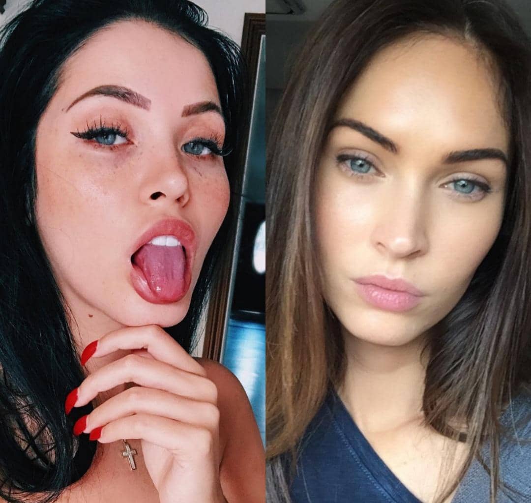instagram.com/claudiaalende & instagram.com/meganfox