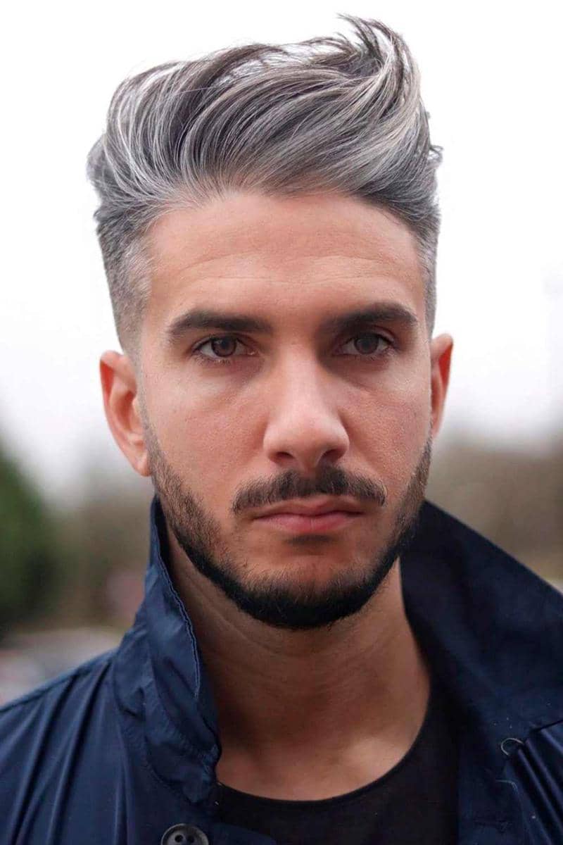 Undercut Fade untuk wajah bulat