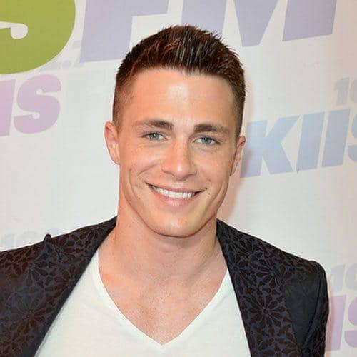 Crew Cut untuk wajah segitiga