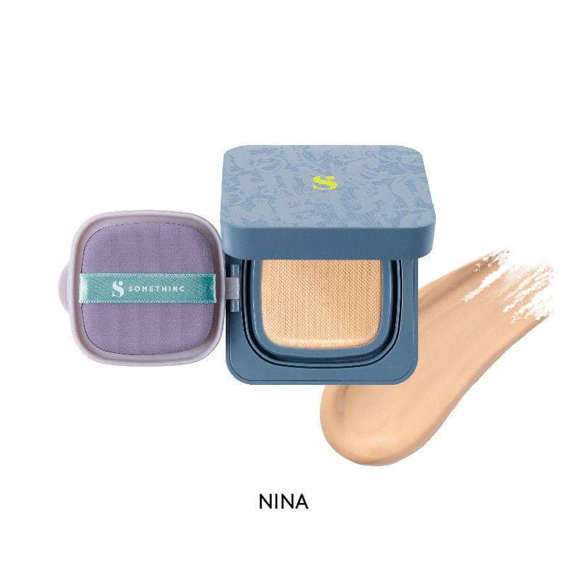 Somethinc HOOMAN Breathable UV Cushion Cover SPF 35 PA++++ shade W02 Coco