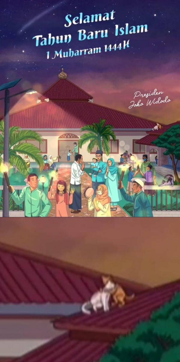 Twitter.com / jokowi