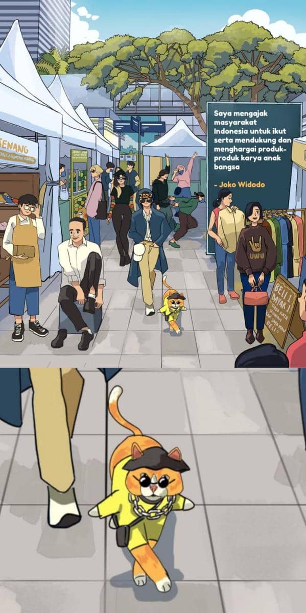 Twitter.com / jokowi