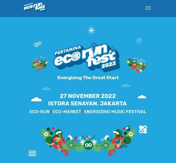 Dok. Website Pertamina Eco RunFest 2022
