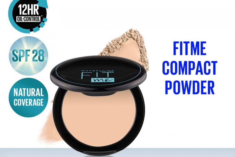 Maybelline Fit Me Matte Poreless Compact powder (shopee.co.id/maybellineindonesia)