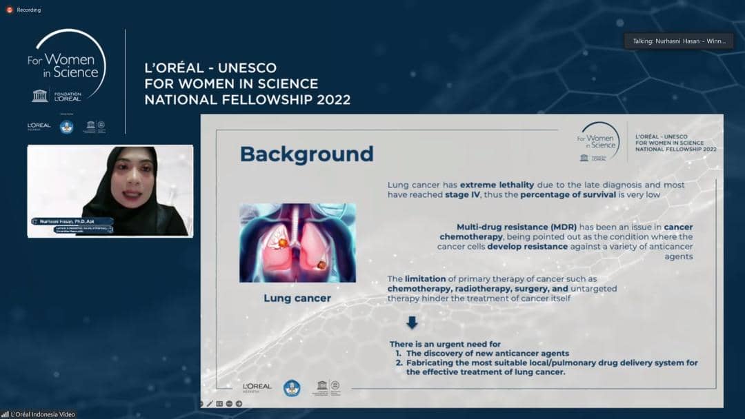 Dok. L'Oreal-UNESCO FWIS/Nadiyah Yahya