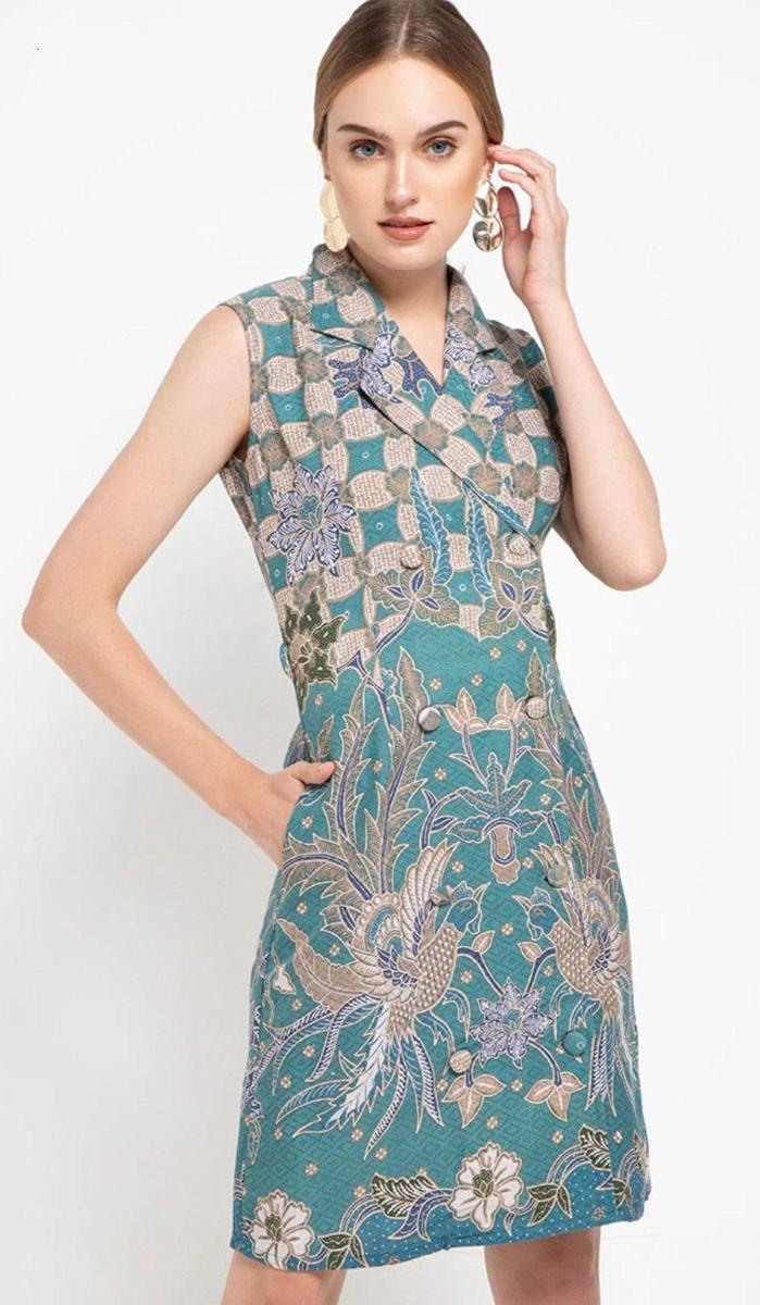 model dress batik selutut
