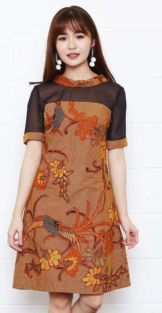 model dress batik selutut