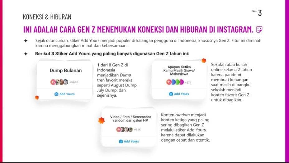 Laporan Tren Instagram "Yang Dicintai Gen Z di Instagram"