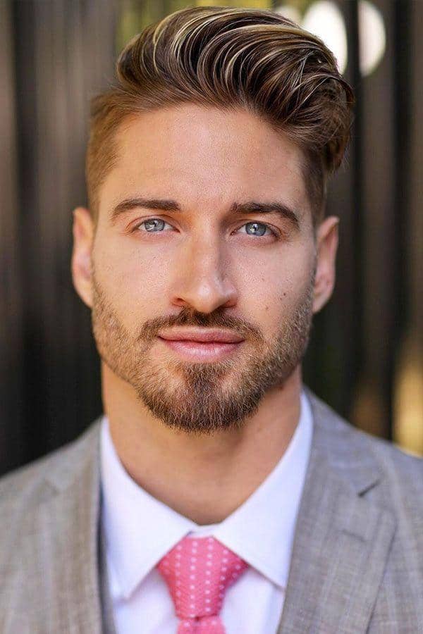 Side Part untuk wajah segitiga