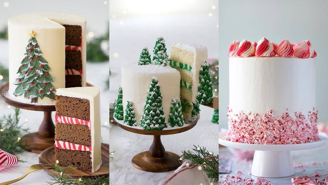 10 Desain Kue Tart Bertemakan Natal Penuh Warna dan Unik