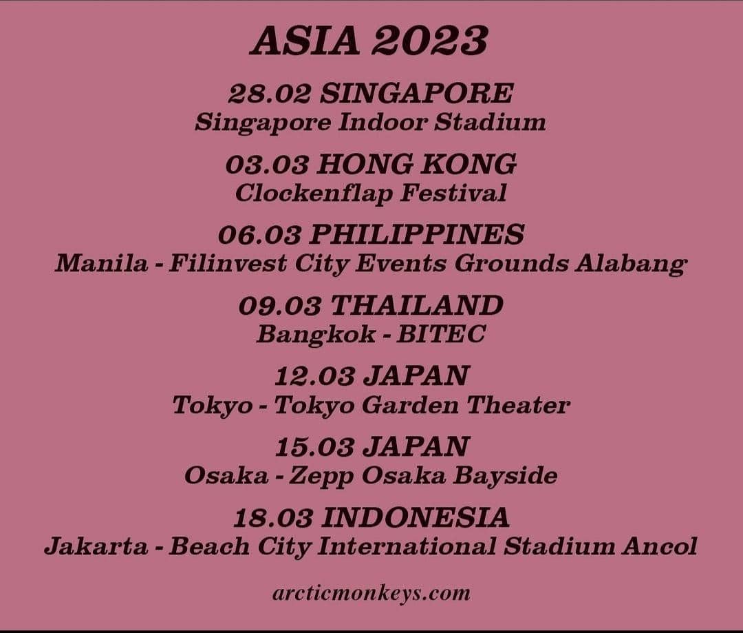 Instagram/@arcticmonkeys