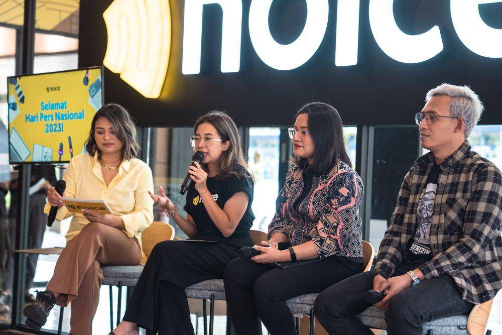 Beri Dukungan, Noice Mengajak Teman Jurnalis Manfaatkan Konten Audio