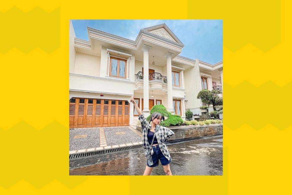 15 Potret Rumah Baru Fuji, Bergaya Yunani Klasik Rp13,5 Milyar