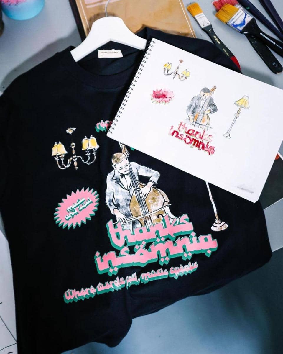 Thanksinsomnia, salah satu brand baju terkenal di Indonesia yang didirikan oleh Mohan Hazian 