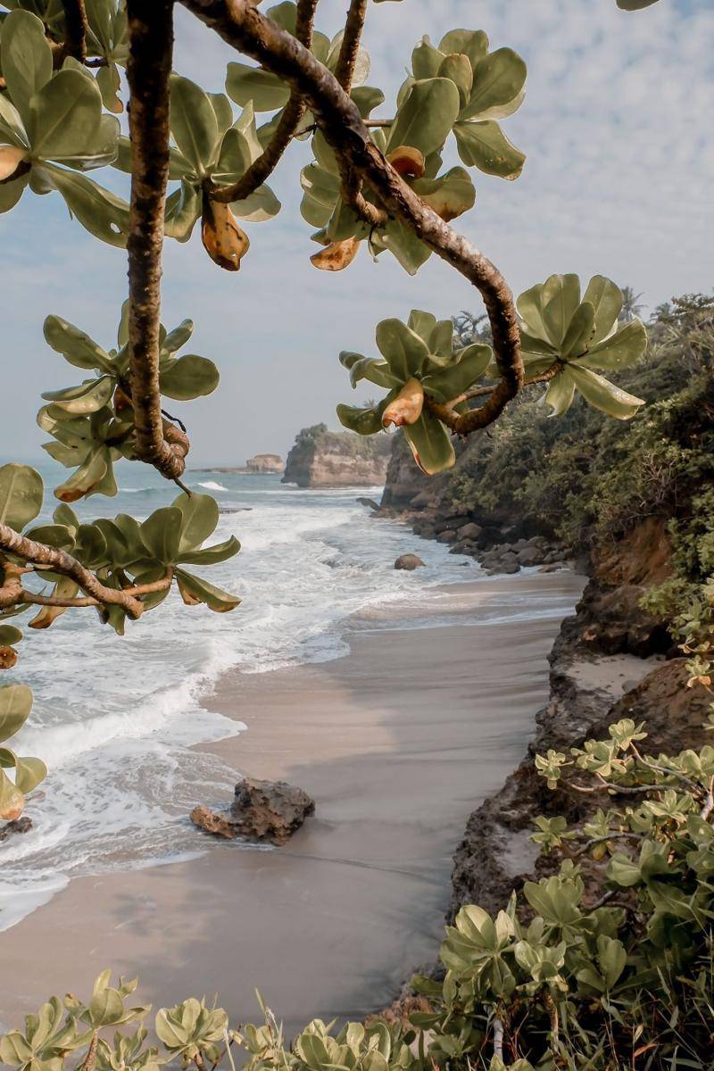 Pantai Ujung Genteng di Sukabumi