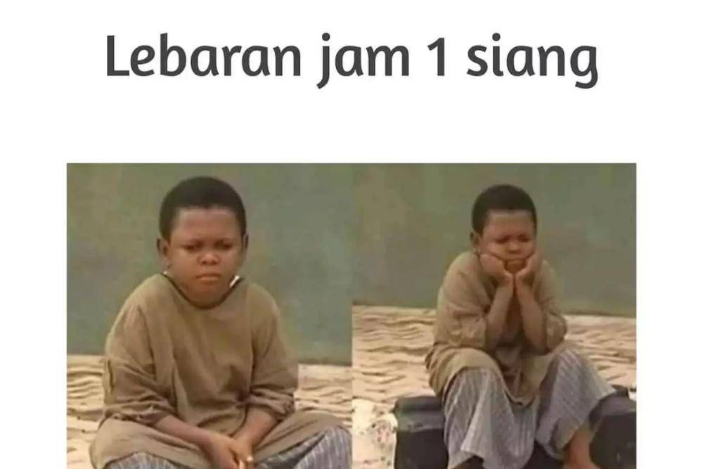 15 Meme Lucu Sungkeman Lebaran yang Mungkin Sering Kamu Alami
