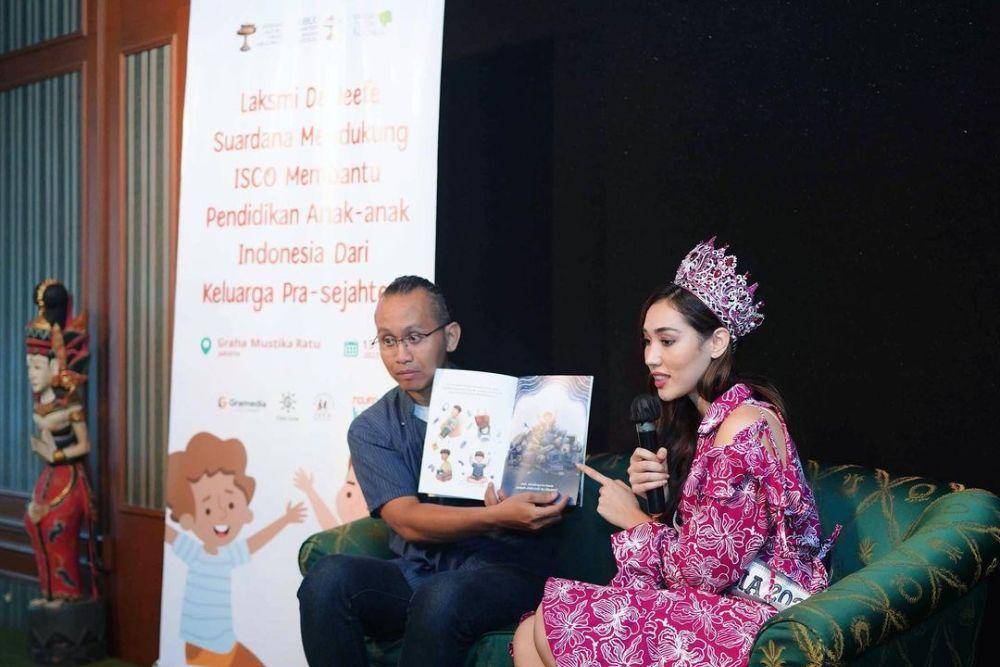 Laksmi DeNeefe Bekerja Sama dengan ISCO Untuk Bantu Anak Jalanan