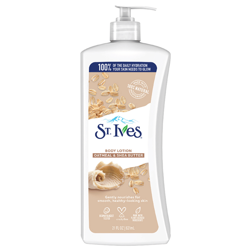 St. Ives Nourish & Soothe Oatmeal & Shea Butter Body Lotion (stives.co.id)