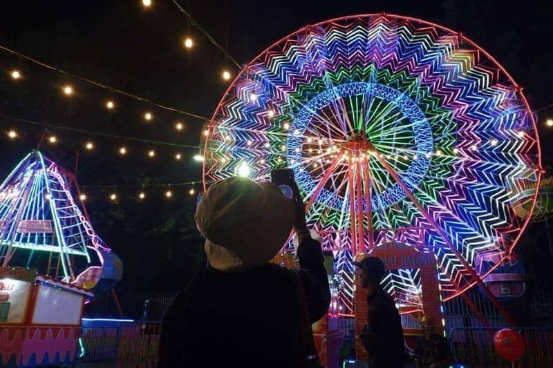 Ilustrasi wahana permainan Jakarta Fair (Situs jakartafair.co.id)