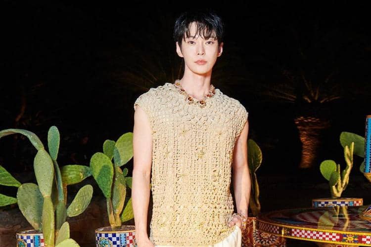 Gaya Doyoung 'NCT' saat Hadiri Fashion Show Dolce & Gabbana di Puglia