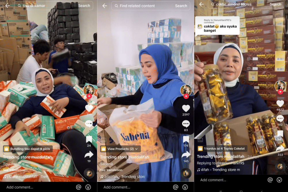 Tiktok.com/@muzdalifahnurrahma