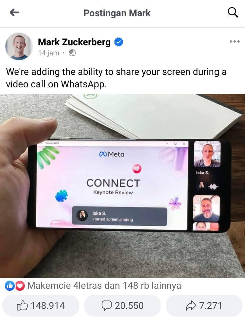 facebook.com/MarkZuckerberg