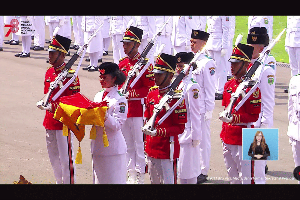 YouTube/Sekretariat Presiden