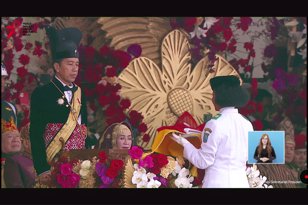 YouTube/Sekretariat Presiden