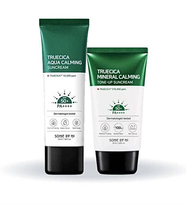 Some By Mi Truecica Mineral 100 Sunscream (shopee.co.id/somebymi_official_store_id)