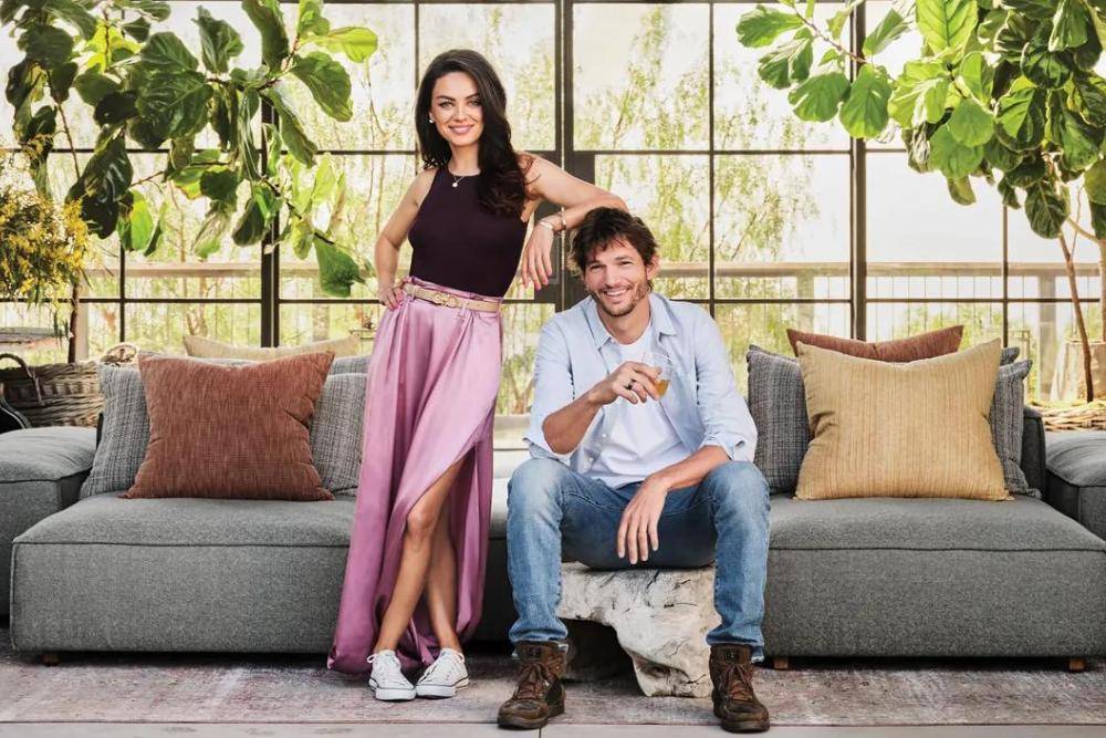 7 Potret Rumah Bergaya Farmhouse Milik Ashton Kutcher dan Mila Kunis