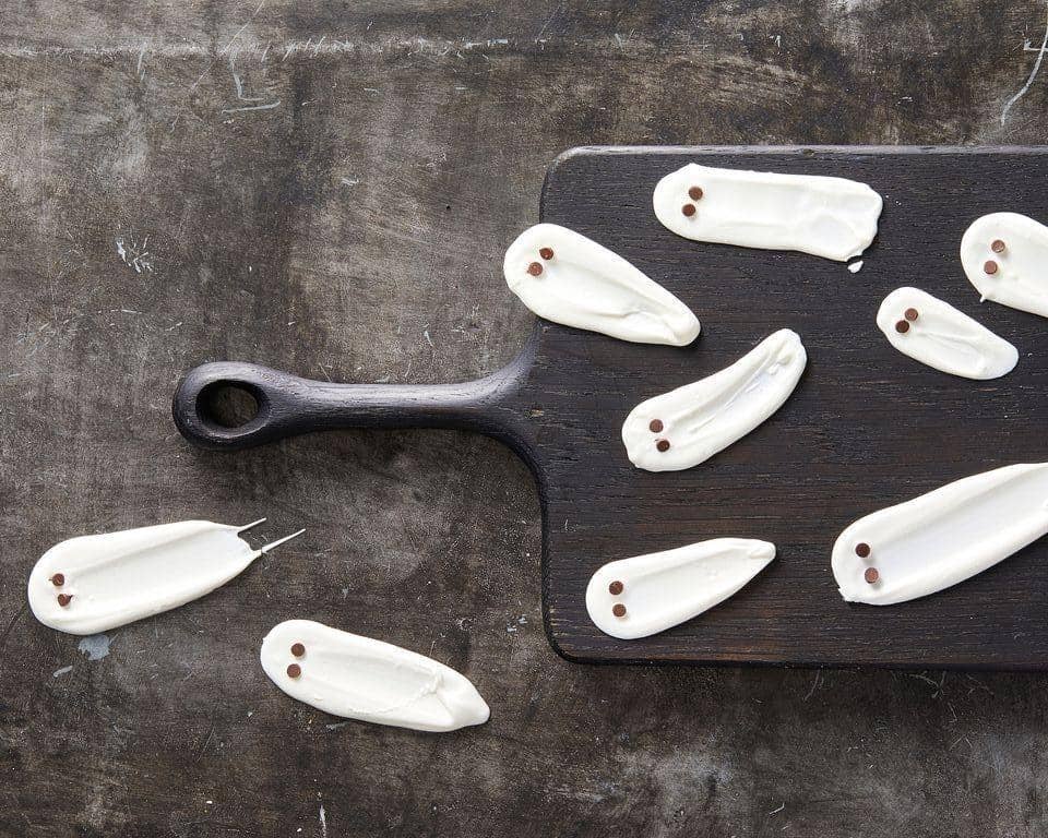 coklat putih yang di lelehkan