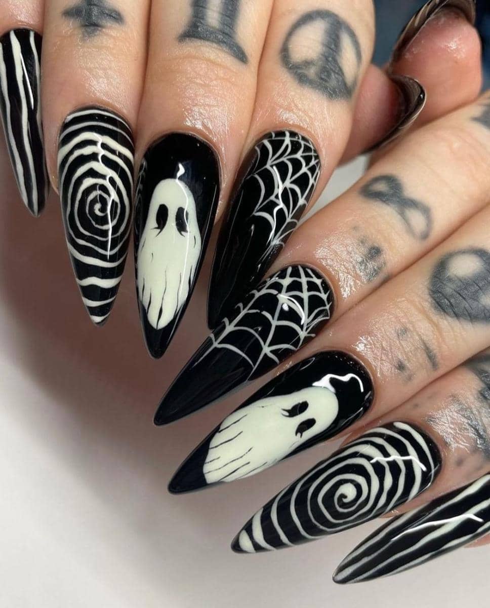nail art halloween