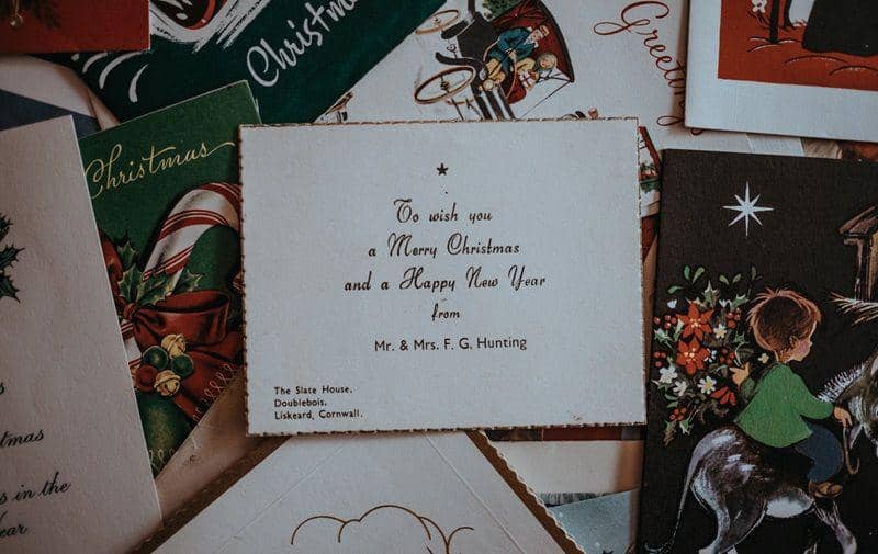 ilustrasi kartu ucapan selamat Natal 