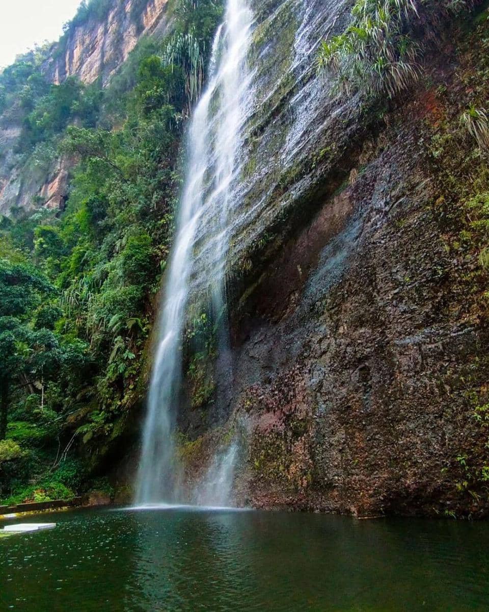 Potret air terjun di Lembah Harau (instagram.com/pitfitriana)