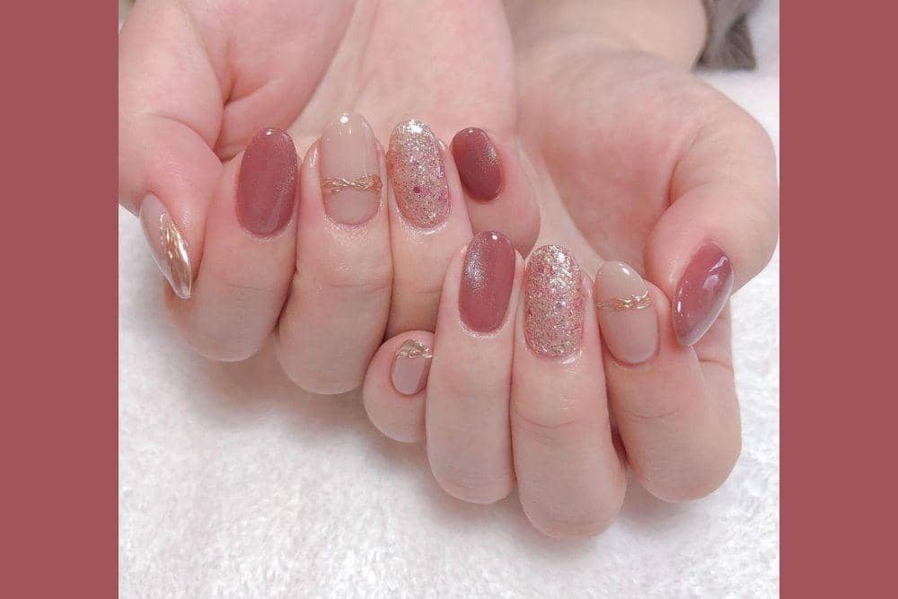 pinterest.com/Gaya Nail Art Korean Style