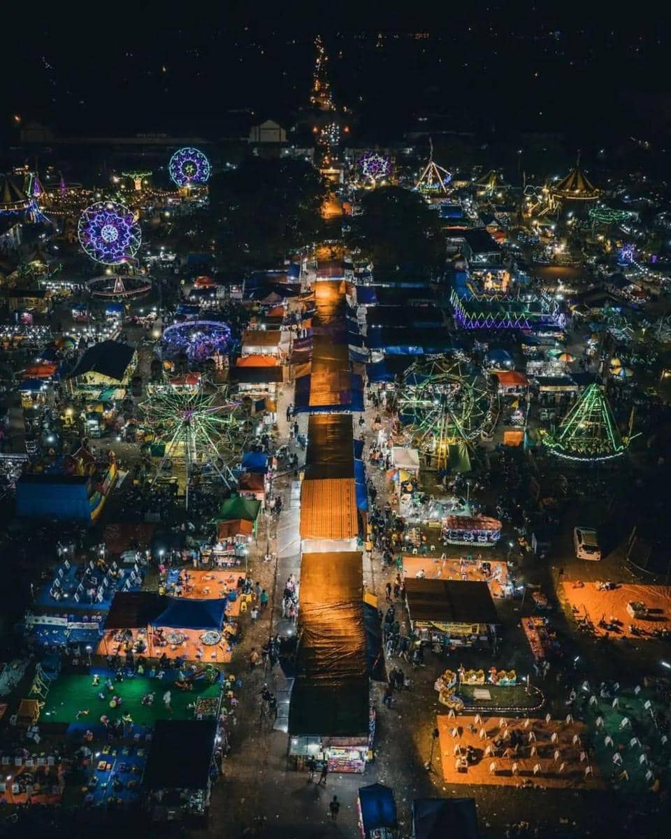 suasana alun-alun kidul solo  (Instagram/surakartahits_)