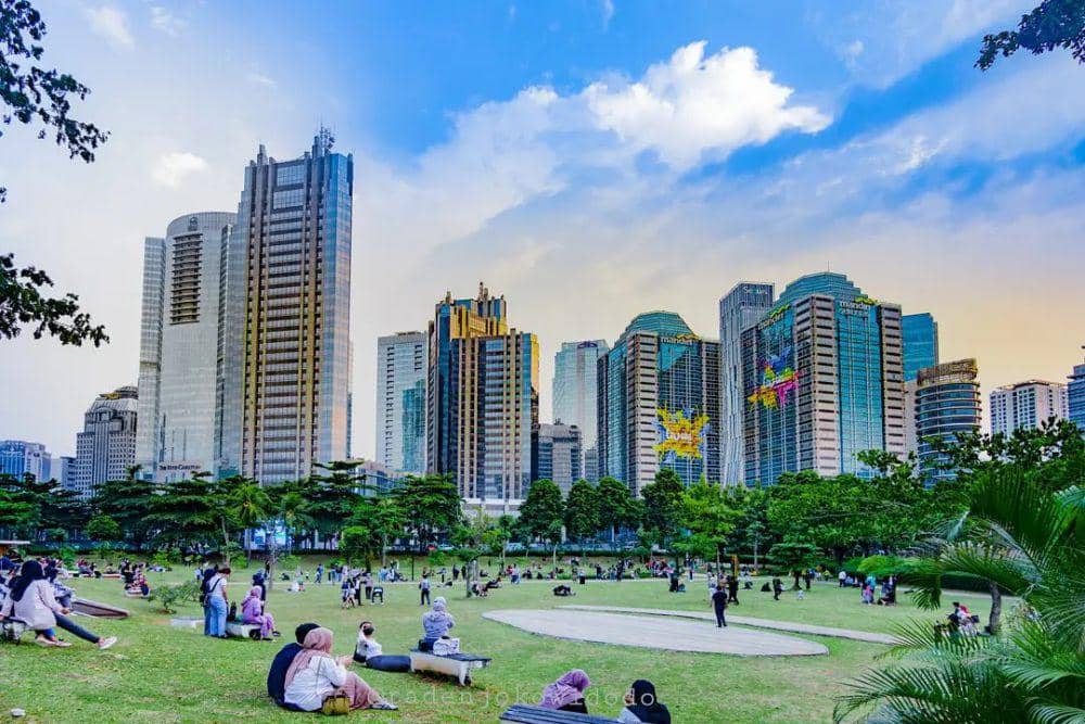 potret Hutan Kota GBK (instagram.com/radenjokowidodo)