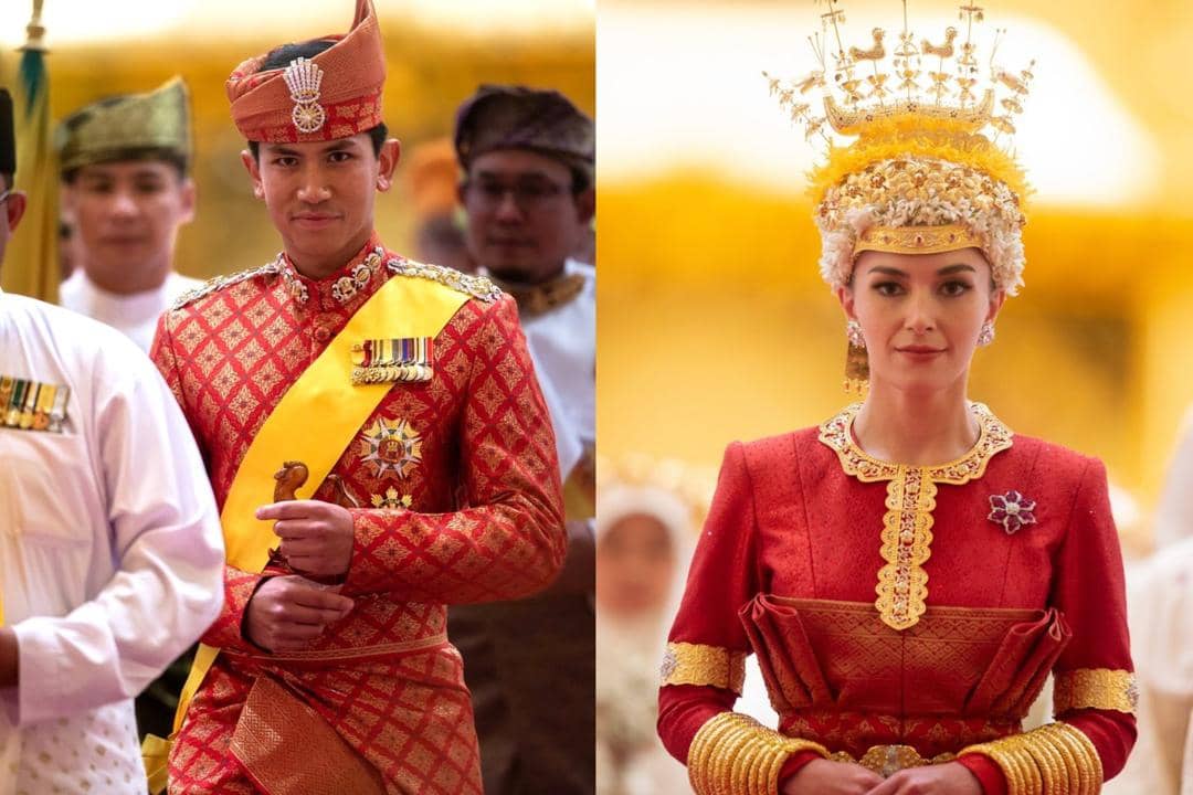 Gaya Pangeran Mateen dan Anisha Rosnah saat Prosesi Jelang Akad Nikah