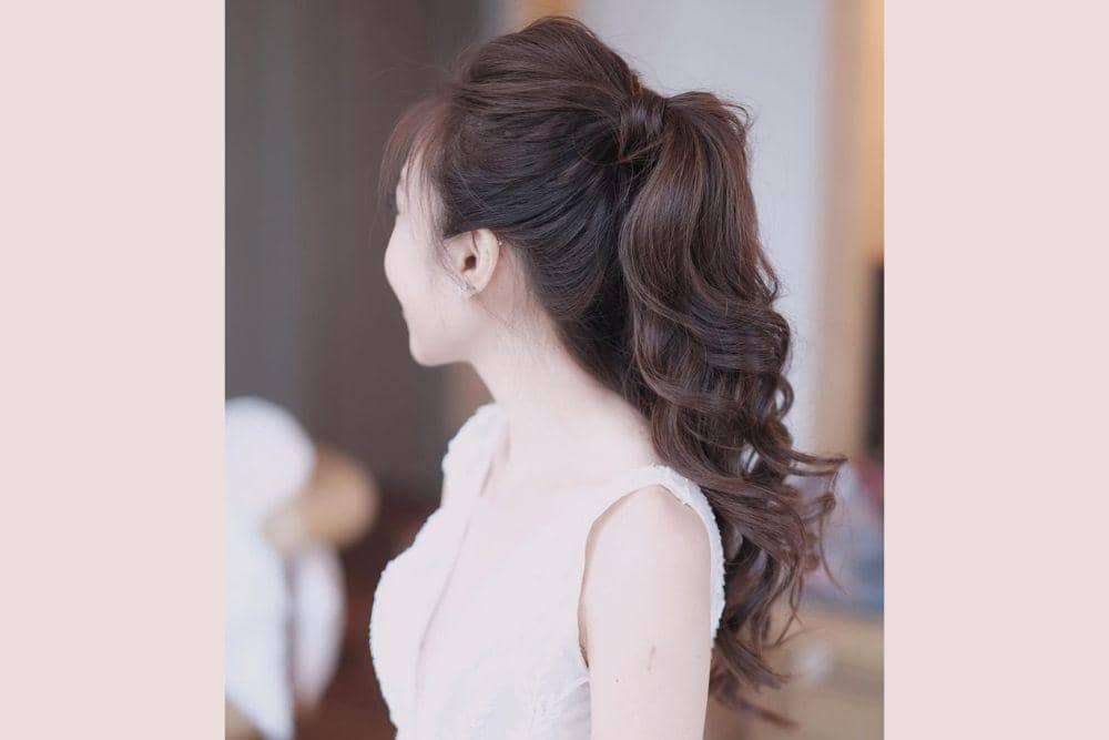 Simple ponytail 