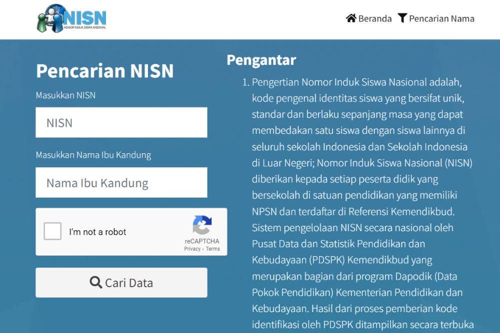 nisn.data.kemdikbud.go.id