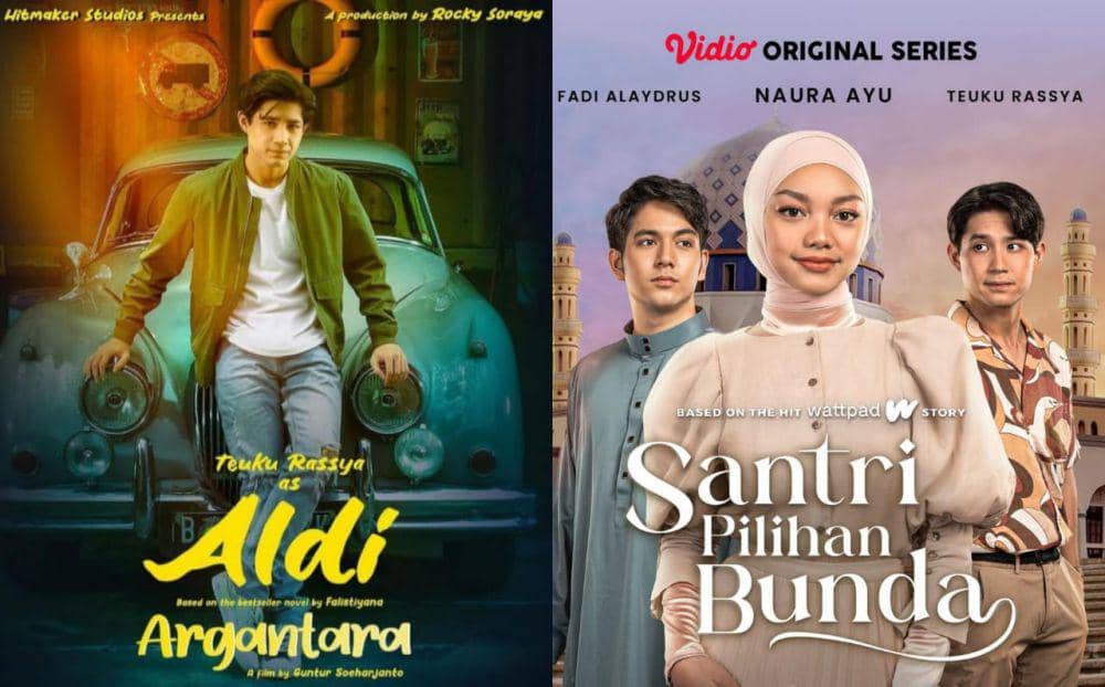 Film dan series Teuku Rassya (dok. Screenplay Films / Santri Pilihan Bunda | dok. Hitmaker Studios / Argantara)