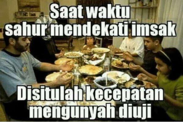 10+ Meme Telat Sahur Saat Bulan Ramadan, Amsyong Banget!