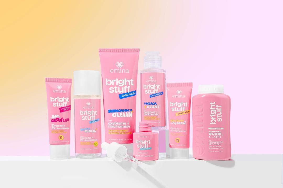 Emina Bright Stuff Kini 2x Lebih Cepat Mencerahkan berkat Oxybiome