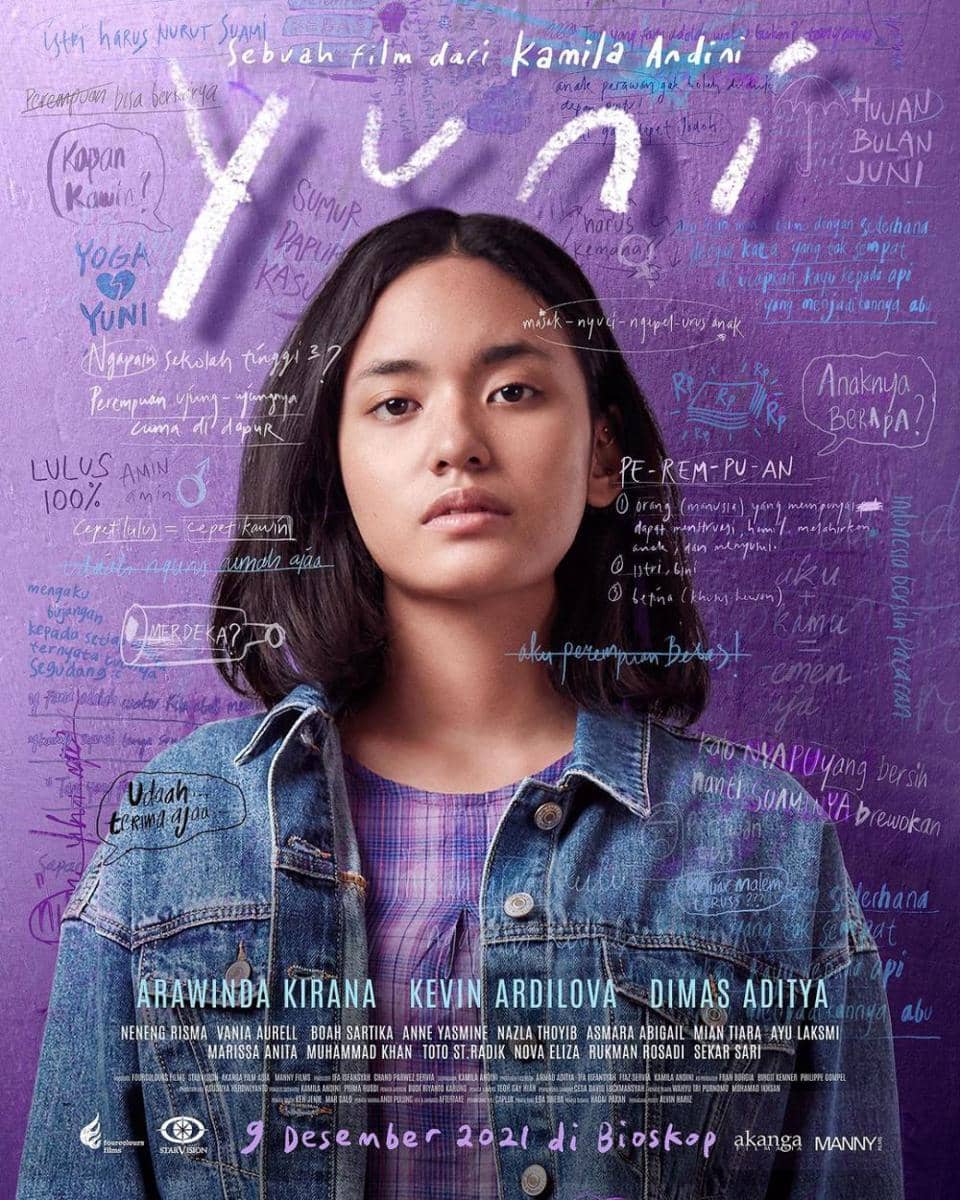 Poster keterlibatan Kevin Ardillova di film Yuni