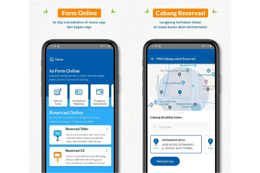 Cara Setor Tunai e-Branch BCA