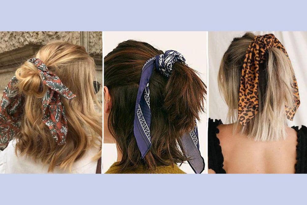 sittingprettyhalohair.com/Gaya Ikat Rambut Pendek