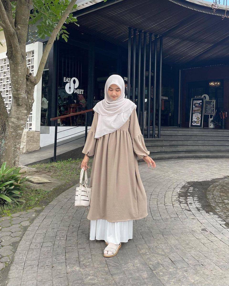 midi skirt untuk hijab