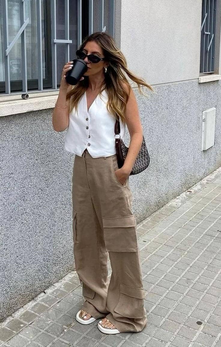 Celana Cargo dan Vest