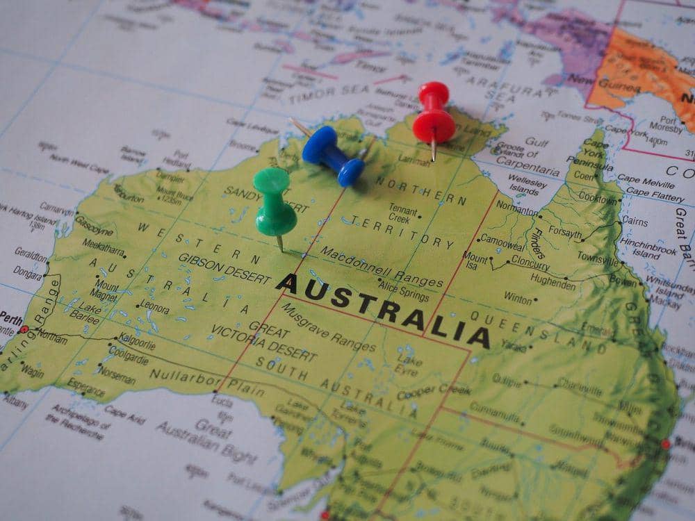 ilustrasi benua Australia (Pixabay.com/beasternchen)