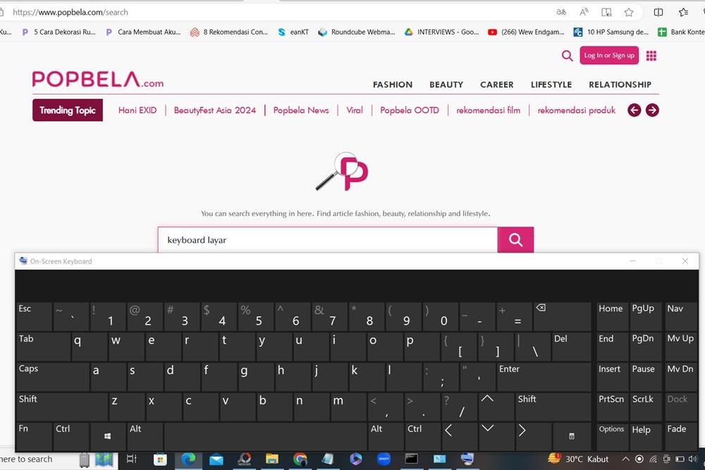 6 Cara Memunculkan Keyboard di Layar Laptop, Mempermudah Pekerjaanmu